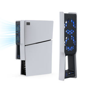 Ventilateur de refroidissement de console USB 3.0 pour PS5 Slim / PS5 Pro, support de refroidissement de console avec deux ventilateurs, accessoires de <span class=keywords><strong>jeu</strong></span> - Product Image 3