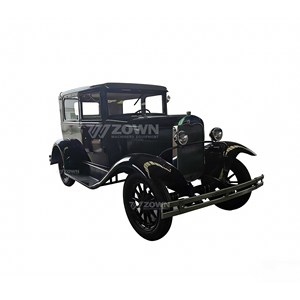 Voiture Classique Européenne Électrique Vintage, Couleur Personnalisée, Véhicule de Tourisme Rétro Écologique pour Service VIP Hôtelier - Product Image 1