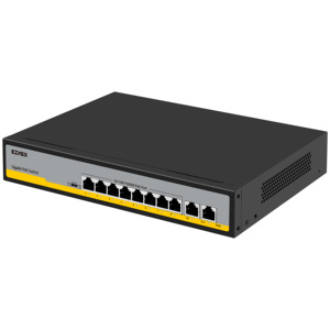 สวิตช์ Elvex Gigabit PoE 8 พอร์ต 10/100/1000M พร้อมพอร์ตอัปลิงค์ 2 พอร์ต สำหรับการเชื่อมต่อเครือข่าย - Product Image 1