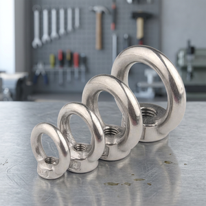 Écrous à œil en acier inoxydable M4-M24, tête ronde, polis, classe 8, usinés CNC pour levage et amarrage - Product Image 2