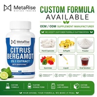Extrait de Bergamote Citrique 1000mg – Complément Antioxydant pour le Soutien Cardiaque et Immunitaire des Adultes, Vieillissement Sain – 90 Capsules/Flacon