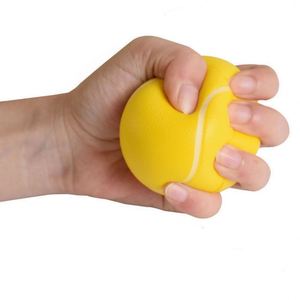 En gros, jouet souple unisexe personnalisé en forme de balle de tennis, balle anti-stress sportive, balle de softball en mousse PU, polyuréthane promotionnel - Product Image 6