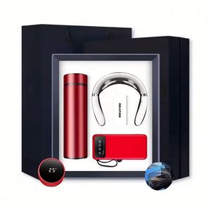 Custom Logo Corporate <b>Gifts</b> <b>Set</b> Vacuum Flask Neck Massager Power Bank Luxury <b>Gift</b> <b>Sets</b> for Business for Promotions Employee's - Product Image 4