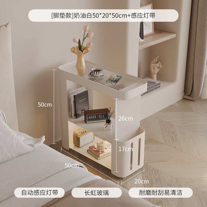 [Style Coussinet de Pied] Bande Lumineuse LED Blanc Crème 50*20*50cm