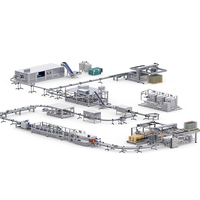 Ligne de production d'eau minérale entièrement automatique et complète 10000bph
