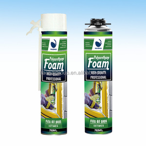 Mở Rộng PU <span class=keywords><strong>Foam</strong></span> Linh Hoạt Phun Sealant Chống Cháy Xây Dựng Cách Nhiệt - Product Image 2