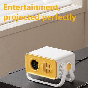 โปรเจคเตอร์ LCD ขนาดเล็ก รองรับ 4K โปรเจคเตอร์โฮมเธียเตอร์แบบพกพา ฉายภาพไร้สาย ระยะฉายสั้น ระบบ Android 11 - Product Image 4