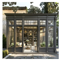 CBMMart 3 saisons petite maison fenêtre isolée toit plafond aluminium véranda remplacement solaire verre panneaux de véranda