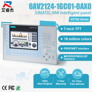 100% ของแท้ใหม่ 6AV2124-1GC01-0AX0 SIMATIC KP700 แผงควบคุมแบบสัมผัส Comfort Touch 6AV 2124-1GC01-0AX0 หน้าจอสัมผัส TFT HMI ขนาด 7 นิ้ว มีสินค้าในสต็อก - Product Image 1