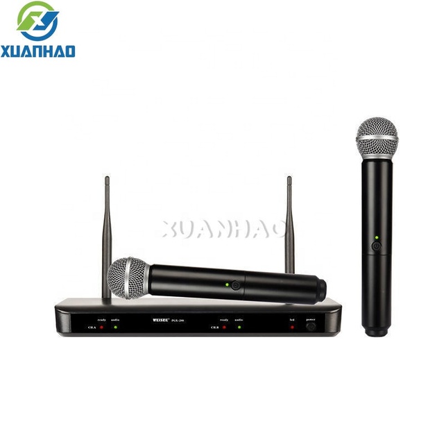 Professional BLX288 S58 PG58 Wireless Microphone System Handheld Mic Light-weight for Stage Singing Karaoke Live Performance