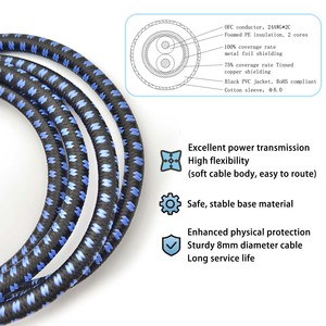Câble DMX XLR 3 broches mâle-femelle pour microphone et éclairage de scène, longueurs de 1m, 1.5m, 3m, 5m, 10-50m – Vente en gros - Product Image 3