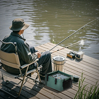 Nouveau produit : Boîte à poissons vivants pliable et étanche pour l'extérieur, sac à appâts souples en PVC, seau de plage multifonctionnel 10L avec poignée supérieure