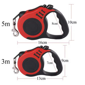 Laisse pour chien en nylon souple, réglable, mains libres, pour l'entraînement, couleur unie, durable, style moderne et tendance, toutes saisons - Product Image 5