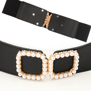 Nouvelle <span class=keywords><strong>ceinture</strong></span> élastique pour <span class=keywords><strong>femme</strong></span>, <span class=keywords><strong>ceinture</strong></span> décorative pour robe, simple, polyvalente, <span class=keywords><strong>ceinture</strong></span> large à nouer à la <span class=keywords><strong>taille</strong></span>, <span class=keywords><strong>ceinture</strong></span> pour <span class=keywords><strong>femme</strong></span> 60-80 cm - Product Image 3