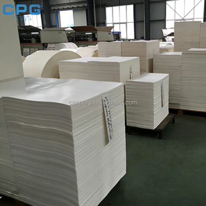 Papier couché sans bois écologique en vrac, haute brillance 128 g/m², papier d'art brillant mat, papier pour impression d'étiquettes de vêtements - Product Image 1