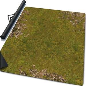 Tapete de <span class=keywords><strong>Juego</strong></span> de Goma Personalizado con Diseño de Terreno de Dibujos Animados para Juegos de Mesa, Tapete de Batalla Grande - Product Image 3