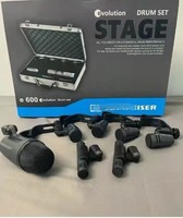 Kit de batterie E600 à micros à condensateur et dynamiques, compatible, exclusivité transfrontalière