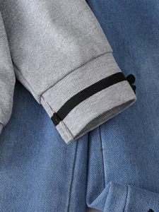 Set Casual Primaverile 2026 per Bambine: Felpa Grigia con Fiocchi + Jeans, 2 Pezzi, Maniche Lunghe - Product Image 5