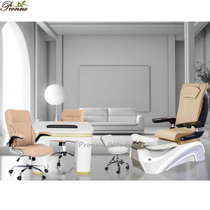 Foshan Möbel Deluxe Fußpflege Maniküre Stuhl Nagel Spa Pediküre Stuhl Massage mit Tischset - Product Image 2