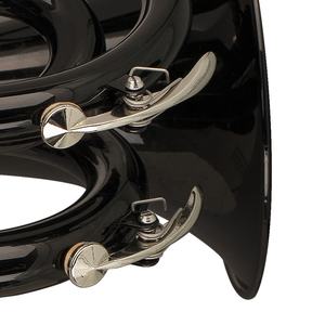 SEASOUND Mini trompette de poche BB Tone OEM Trompette en laiton noir JYPT406BK - Product Image 5