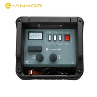 Chargeur de batterie industriel E-ANKE CF-500 800W-1400W 12V-24V 40A Chargeur de batterie de voiture avec port CC