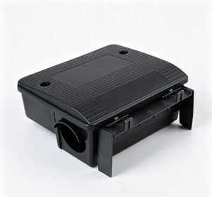 Estación de Cebo para Ratones Comercial, Caja Trampa para Control de Roedores, Contenedor de Plástico Resistente para Ratones, para Granjas, Restaurantes y Almacenes - Product Image 2