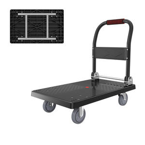 <span class=keywords><strong>Chariot</strong></span> de manutention <span class=keywords><strong>pliable</strong></span> robuste de 550 <span class=keywords><strong>kg</strong></span> pour entrepôt, chariots et plateformes de manutention pliables à pousser à la main - Product Image 6