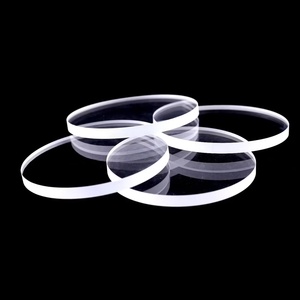 Isıya Dayanıklı Füzyonlu Silika Kuvars Disk Şeffaf UV Kuvars Cam Levha Optik Kuvars Cam Plaka - Product Image 2