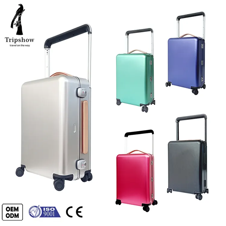 Tùy Chỉnh Sang Trọng Trường Hợp Kinh Doanh Tsa Khóa Carry-On Vali Túi Du Lịch Xe Đẩy Hành Lý