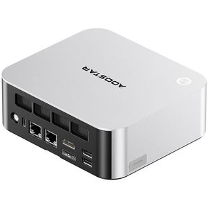 Aoostar MacO Mini PC Gamer AMD ry-zen 7 h 255 vân tay oculink 2 * usb4 2 * NVMe 2*2.5G LAN win11 Máy tính để bàn NUC máy tính wifi6 - Product Image 1