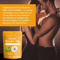 Thé à l'ashwagandha et au ginseng naturel, à base de plantes, pour hommes et femmes, stimulant de la libido, marque privée OEM