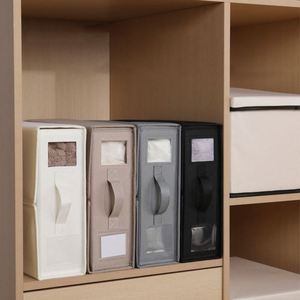 Nouvelle boîte de rangement pliable en tissu Oxford pour draps et housses de couette avec fermeture éclair, organisateur de placard pour literie et vêtements - Product Image 5