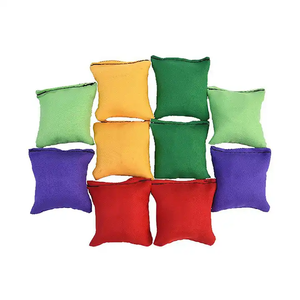 Il cornhole pieghevole per calcio esterno personalizzato può lanciare un sacco di fagioli per adulti con sacchetti di fagioli - Product Image 4
