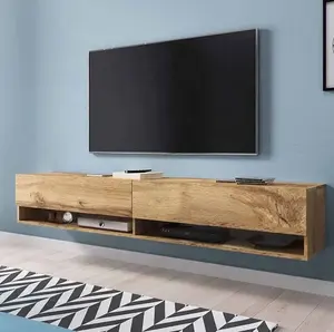 Sıcak satış tv konsolu stant TV standları modern oturma odası mobilya dolap TV dolabı ünitesi