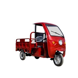 รถสามล้อไฟฟ้ารุ่นใหม่ 48V 72V สำหรับขนส่งสินค้า  แบบมีหลังคา - Product Image 4