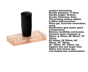 Bloc découpé au Laser Halloween noël encre claire gaufreur personnalisé tampon <span class=keywords><strong>acrylique</strong></span> - Product Image 4