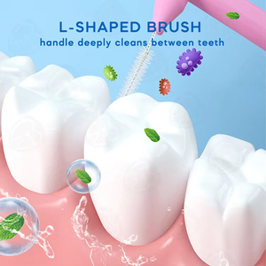Kit de Cuidado Bucal Portátil para Viaje, Cepillo Interdental, Cepillo de Dientes, Palillos de Dientes con Hilo, con Estuche, OEM - Product Image 3