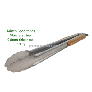 Ensemble d'outils de grillade teppanyaki manche en bois outils de plaque chauffante extra épais cuisson <span class=keywords><strong>plancha</strong></span> - Product Image 5