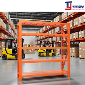 Mittlere Regale Lager regale 4-lagige Stahls tapel regale für Balken lager regale - Product Image 2