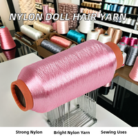 Fil de nylon Polylion en gros d'usine 40D/24F50D/48F70D/68F 100D/68F, fil de nylon FDY, fil de nylon élastique, fil de nylon DTY