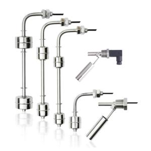 สวิตช์ลูกลอยวัดระดับน้ำแบบไร้สาย ติดตั้งด้านข้าง พร้อมเซ็นเซอร์วัดระดับของเหลวแบบลูกลอย และขั้วต่อ Hirschmann - Product Image 1