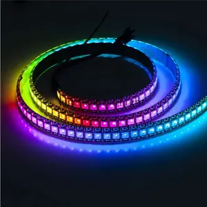 Tira de luzes personalizada, tira led para decoração de cama smd 5050 ws2812b