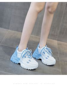 Zapatillas Blancas para Mujer, Transpirables, Ligeras, de Malla, Casuales, con Características Suaves para las Temporadas de Verano y Otoño - Product Image 4