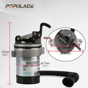 Vanne solénoïde 04103808 12VDC pour pièces d'excavateur avec connexion FNP-T - Product Image 3