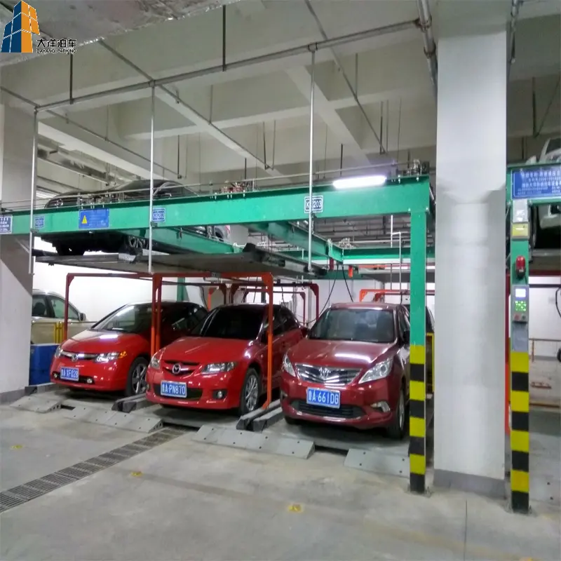 CE ISO9001 PSH vertical horizontal automatic car parking system puzzle parking hydraulic cantilever parking system