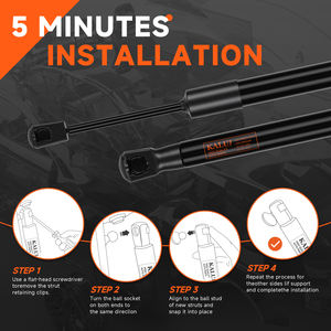 KALUJ Hayon élévateur 30649736 306497363 SG315014 Ressort à gaz Crochet de verrouillage de capot de voiture Support de hayon élévateur pour <span class=keywords><strong>Volvo</strong></span> <span class=keywords><strong>XC90</strong></span> 2003 2004-2014 - Product Image 5