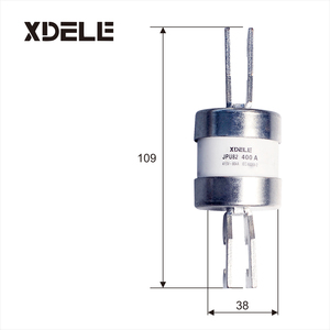 슬롯 웨지 JPU HRC 퓨즈 링크 82mm 500VAC 200A,250A,315A 400A - Product Image 3