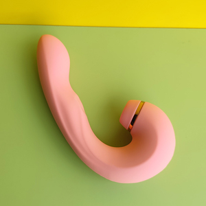 GINYA Stimolatore Punto G Femminile, Massaggiatore Vaginale con Vibrazione e Forte Funzione di Suzione, Giocattoli Sessuali per Donne - Product Image 3
