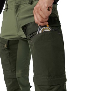 Xianghong Outdoor <span class=keywords><strong>Convertible</strong></span> Cargo <span class=keywords><strong>Trekking</strong></span> Pantalones para hombres Multi Pocket Stretch Senderismo Pantalones Mountain Climbing Chinos - Product Image 2