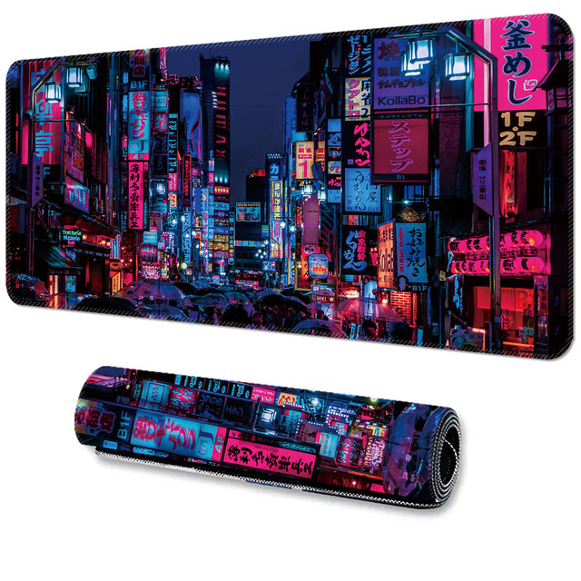 2026 LW Large Gaming Mouse Pad Sublimation Colorful Design Print Rubber Non-Slip Base XXL Mouse Pad